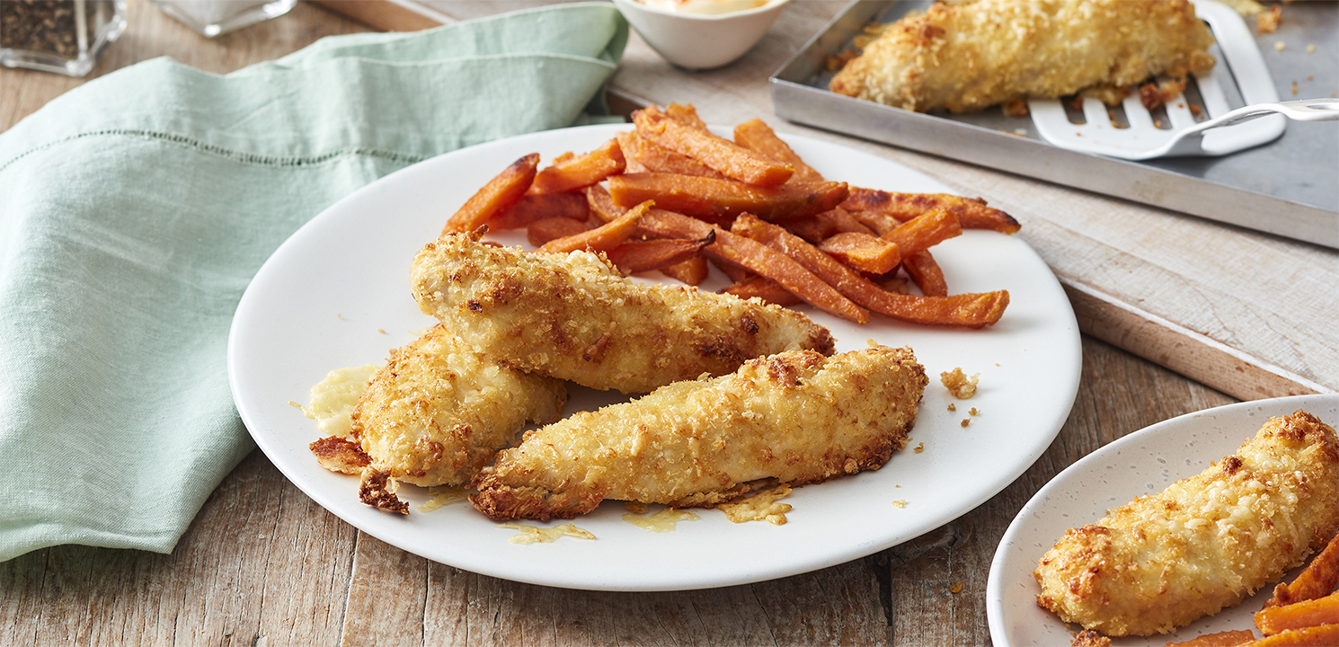 Parmesan Crusted Chicken Tenders