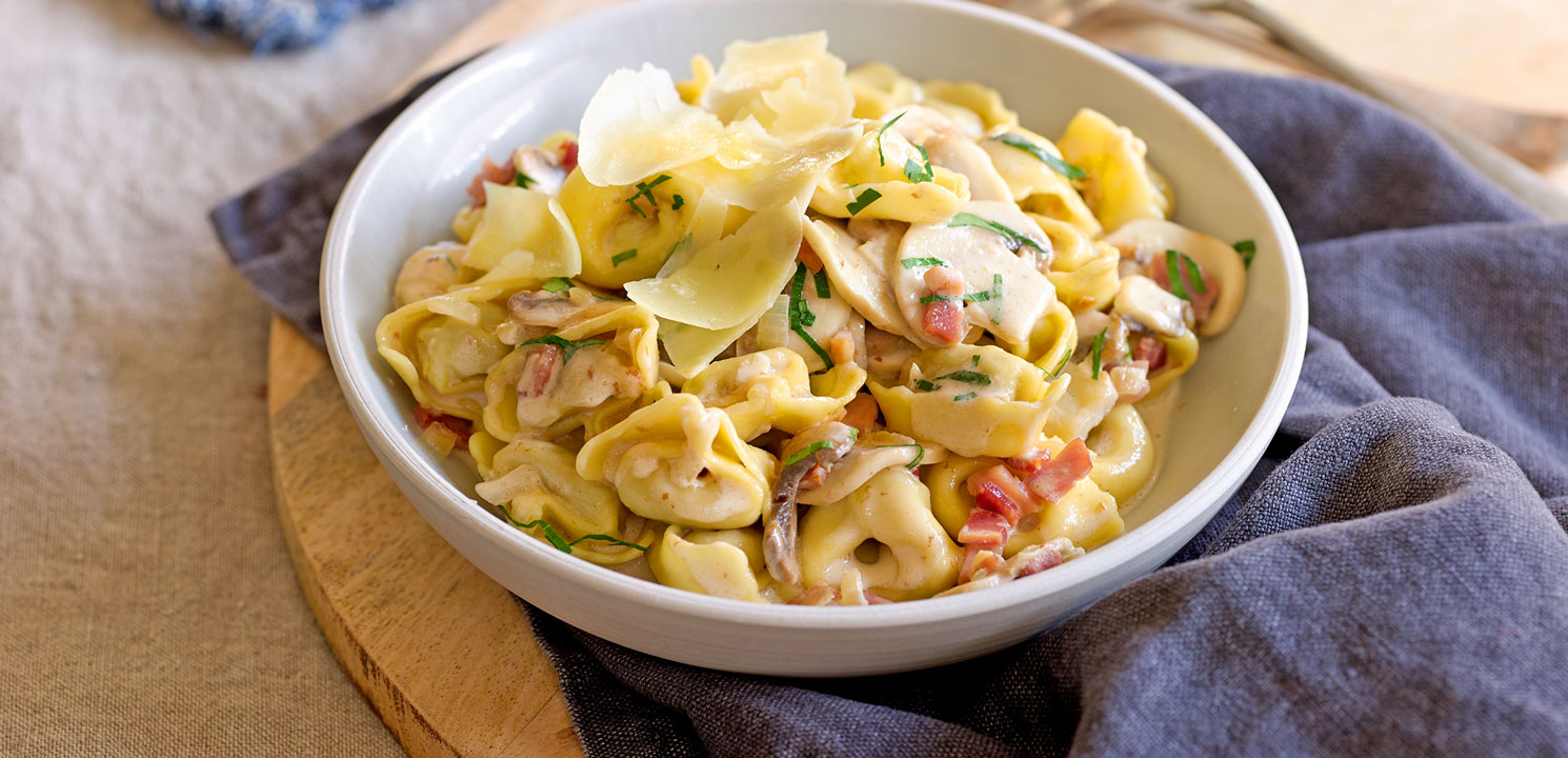 Veal Tortellini Boscaiola